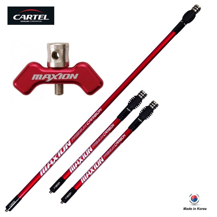 Stabilizzatore Centrale In Carbonio Cartel Triple CX350 Per Arco Ricurvo - Foto 2