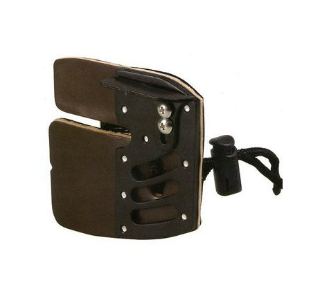 Cartel Smart Anodized Aluminum Plate/Cordovan Leather Finger Tab