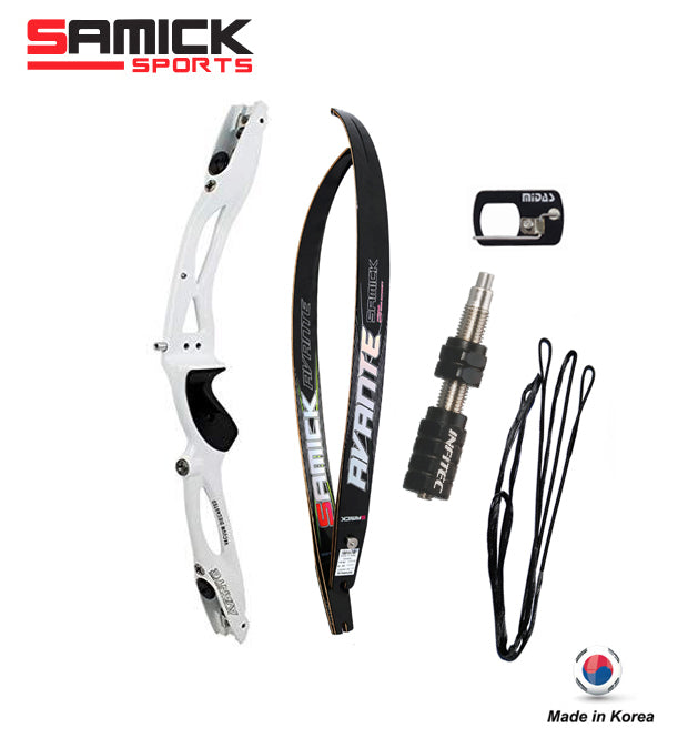 Samick Avante Riser & Wood Fiber Limbs Bow Set Right Hand