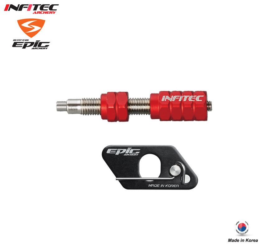 Infitec/Epic Archery Challenger Cushion Plunger & Stonic Arrow Rest Set