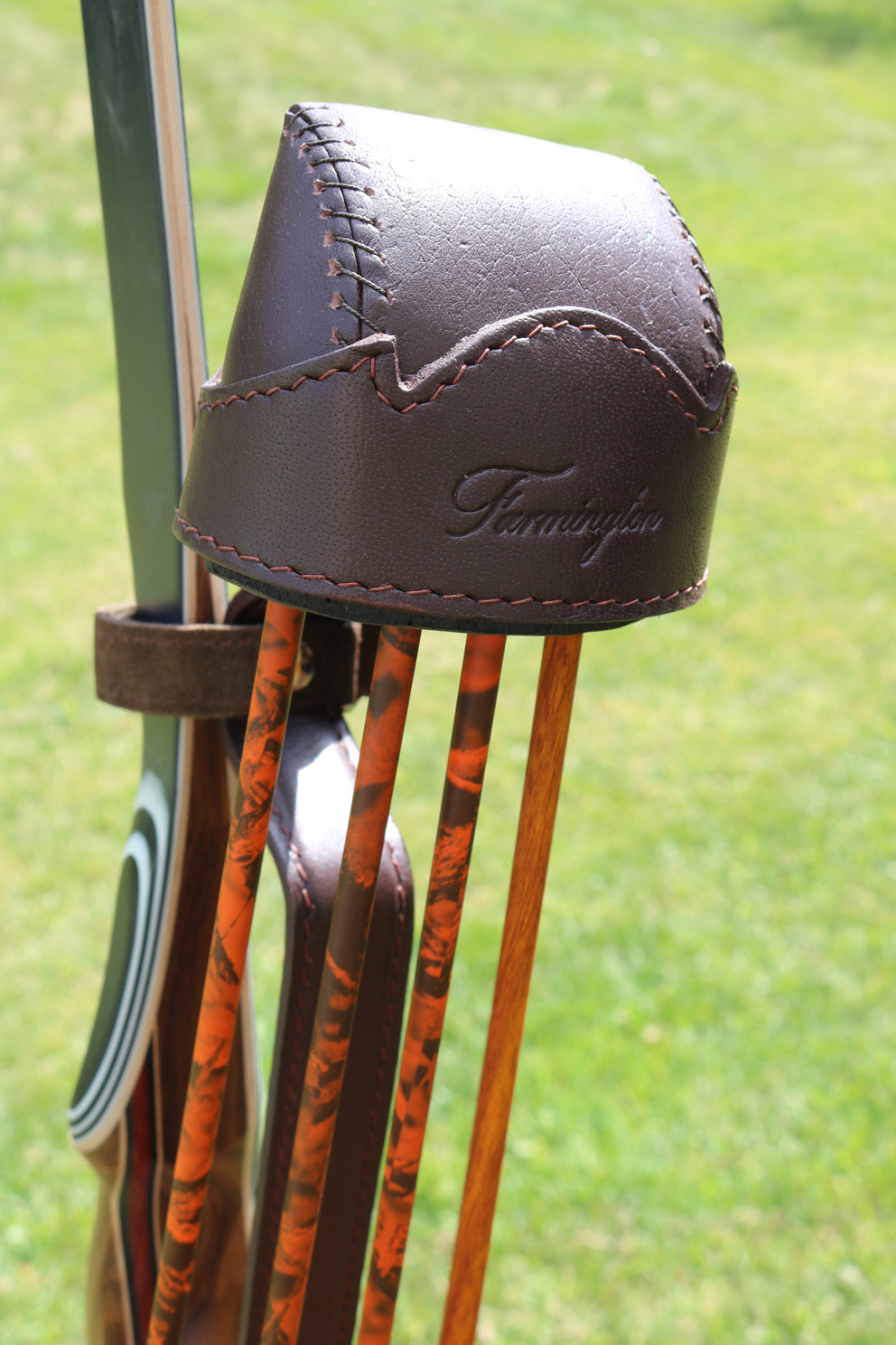 Farmington Archery Side Arrow Quiver Up to 62" Take Down Recurve Bow or 68" Long Bow