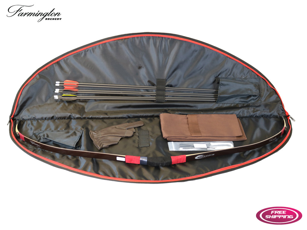 Farmington 50" Stallion Korean Traditional Carbon Horse Bow Set