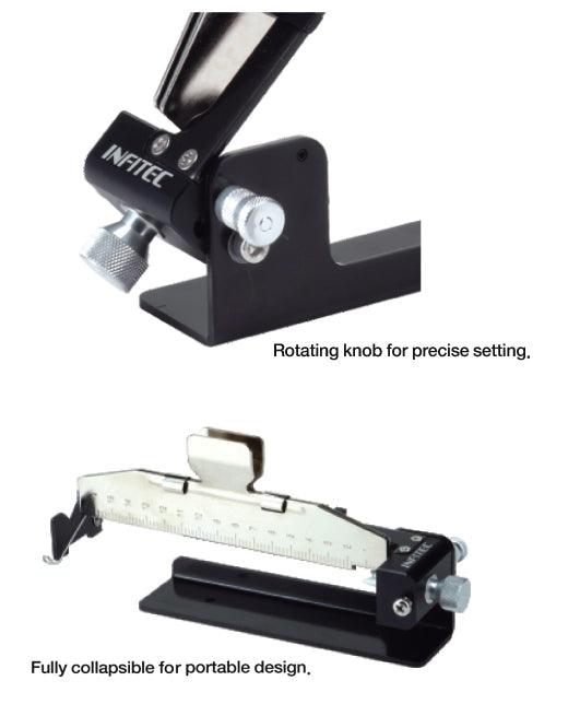 Infitec Metal Framed Compact Sized Fletching Jig