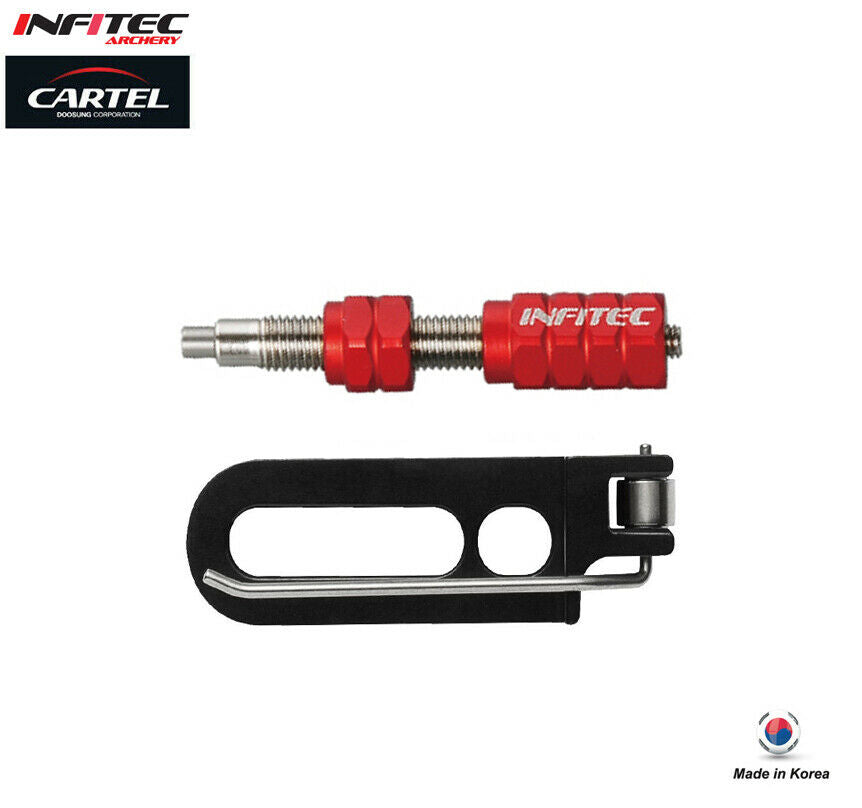 Infitec / Cartel Archery CR 301 Magnetic Rest & Challenger Cushion Plunger Set