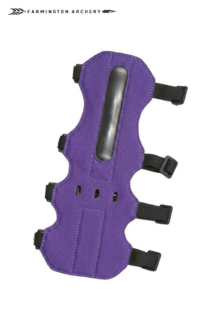 Farmington 9" Cordura Armguard / 4 Elastic Adjustable Buckle Straps