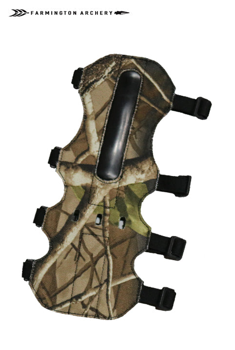 Farmington 9" Cordura Armguard / 4 Elastic Adjustable Buckle Straps