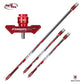 Nexus Edge 30" & 12" High Module Carbon Stabilizers + V-Bar Set / Black Color