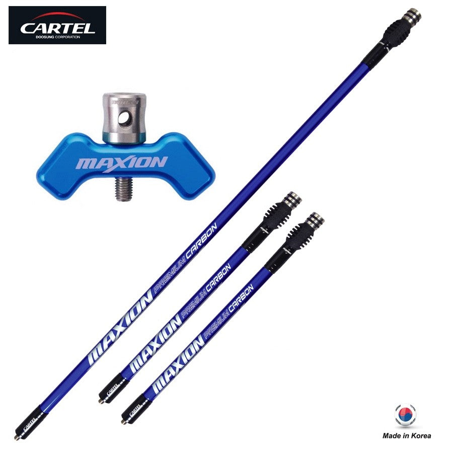 Cartel Archery Maxion Carbon Stabilizer & Supreme V-Bar System Kit
