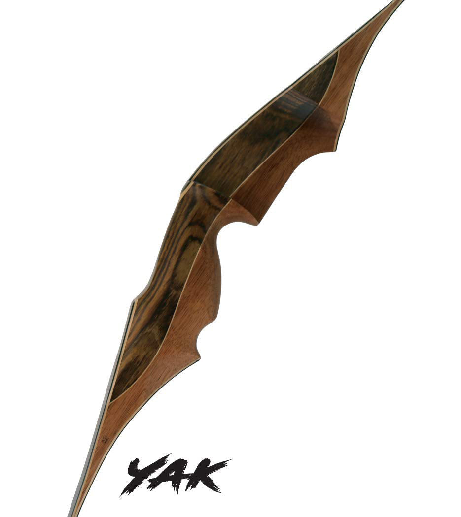 Farmington Yak 60" One Piece Traditional Recurve Bow – Maple Wood – Open Box, RH Or LH