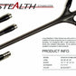 GK Archery Supply Sebastien Flute Stealth 3K Premium Carbon Stabilizer Set