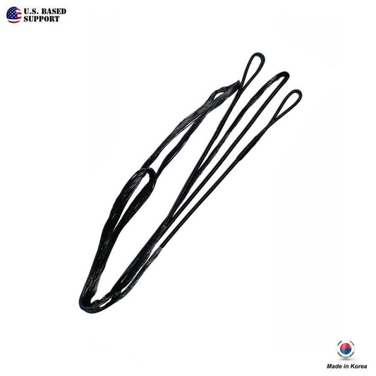 Cartel Korea Made B55 Black Bow String Replacement for Recurve & Traditional Bow